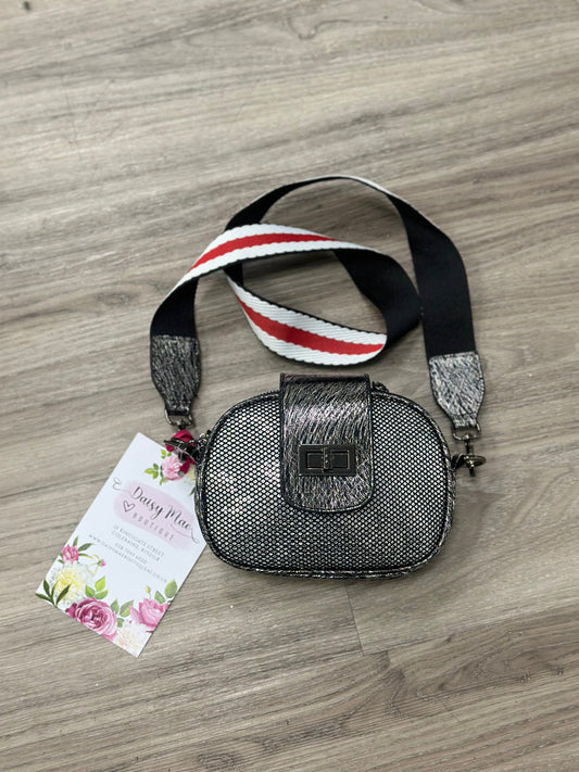 DMB Pewter Crossbody Bag