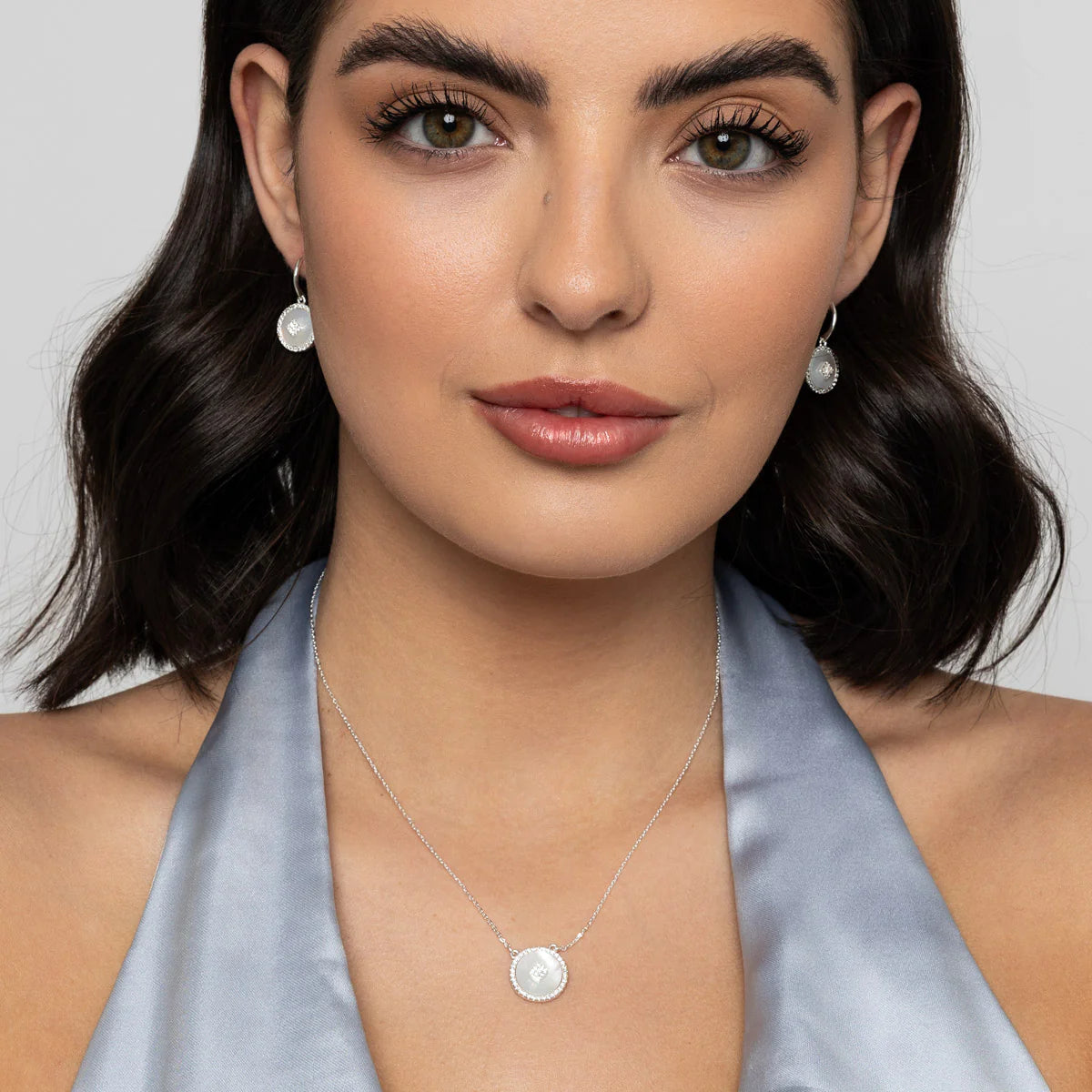 Knight and Day Mother Of Pearl Earrings T390EAP