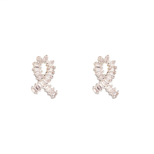 Knight & Day Silver Bow Earrings R547EAP