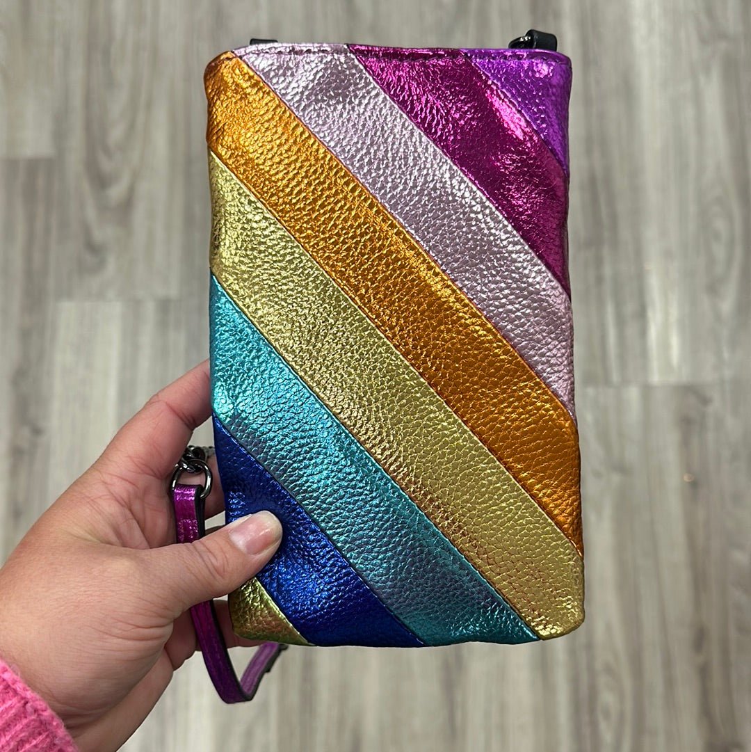 Daisy Mae Rainbow Phone Cross Body - Daisy Mae Boutique