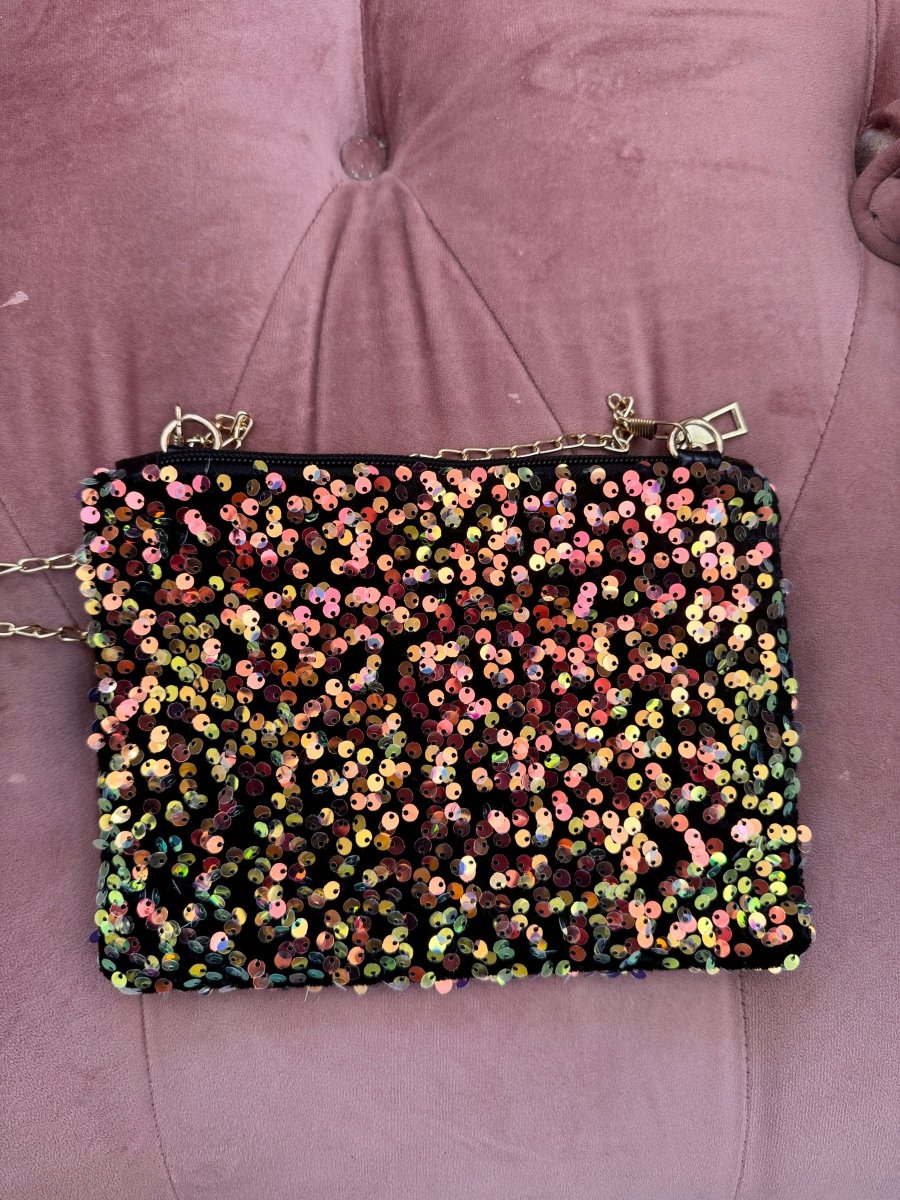 DMB Sequin Cross Body / Clutch Bag - Daisy Mae Boutique