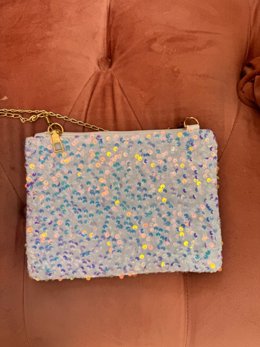 DMB Sequin Cross Body / Clutch Bag - Daisy Mae Boutique