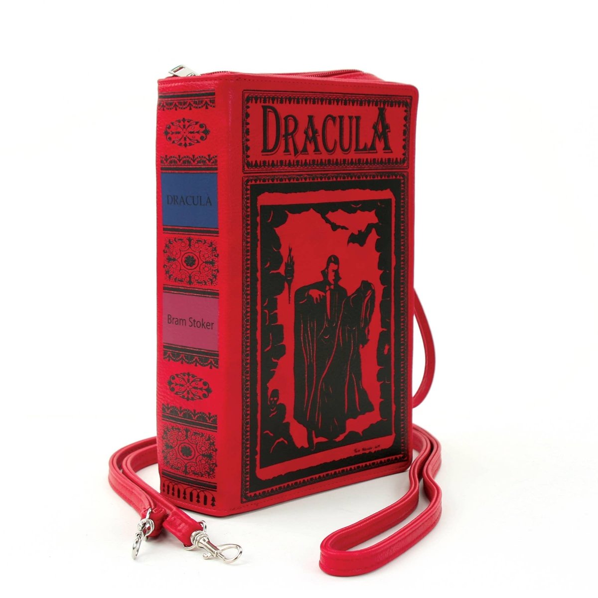 Dracula Book Cross Body Bag in Vinyl PRE ORDER - Daisy Mae Boutique