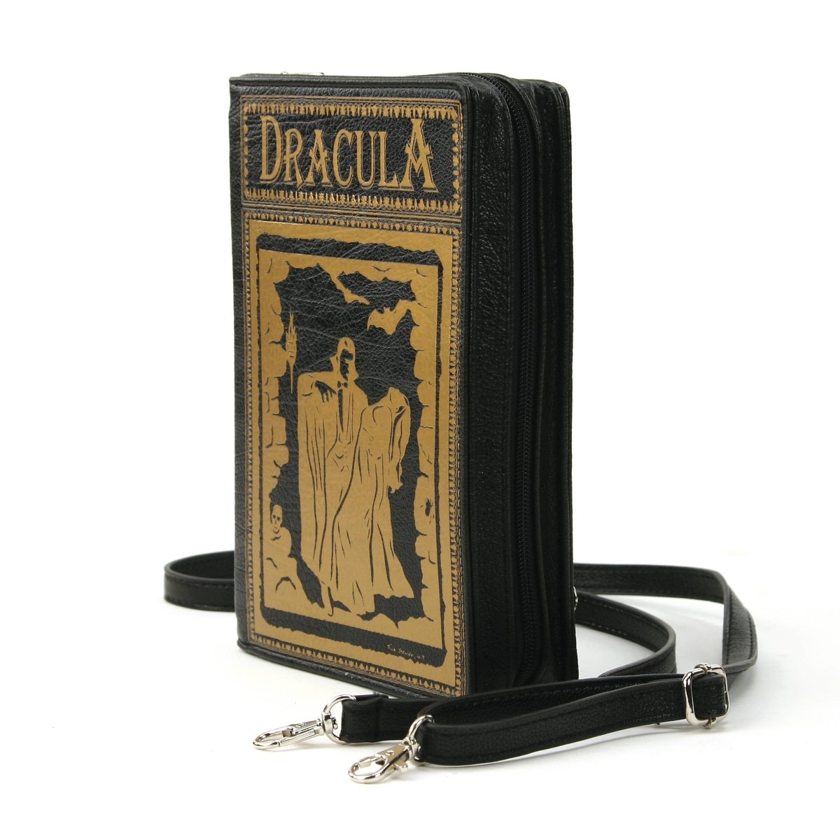 Dracula Book Cross Body Bag in Vinyl PRE ORDER - Daisy Mae Boutique