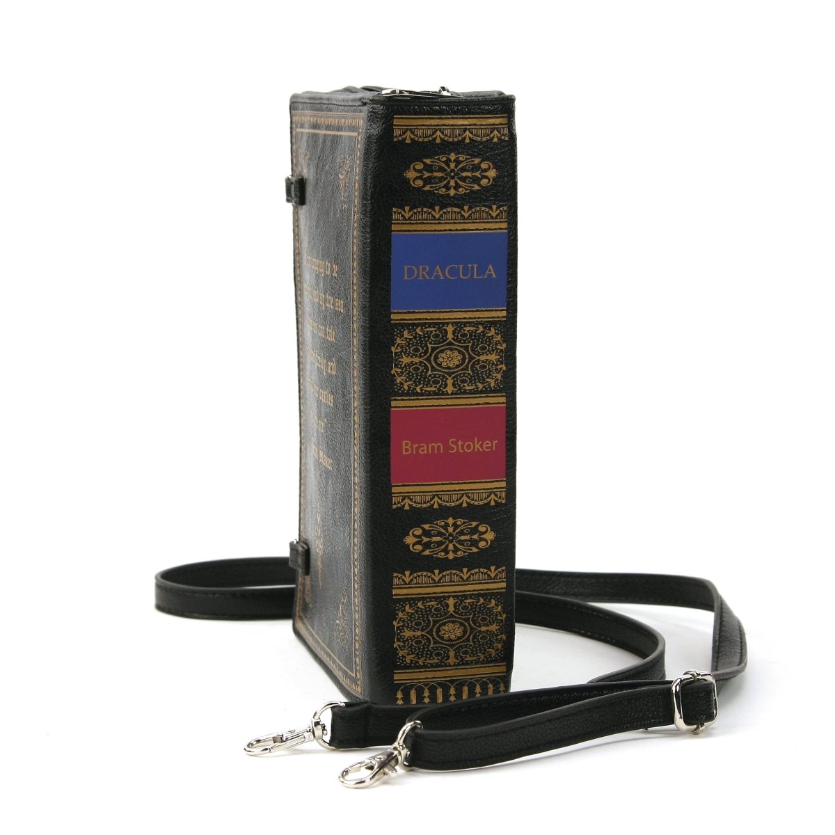 Dracula Book Cross Body Bag in Vinyl PRE ORDER - Daisy Mae Boutique