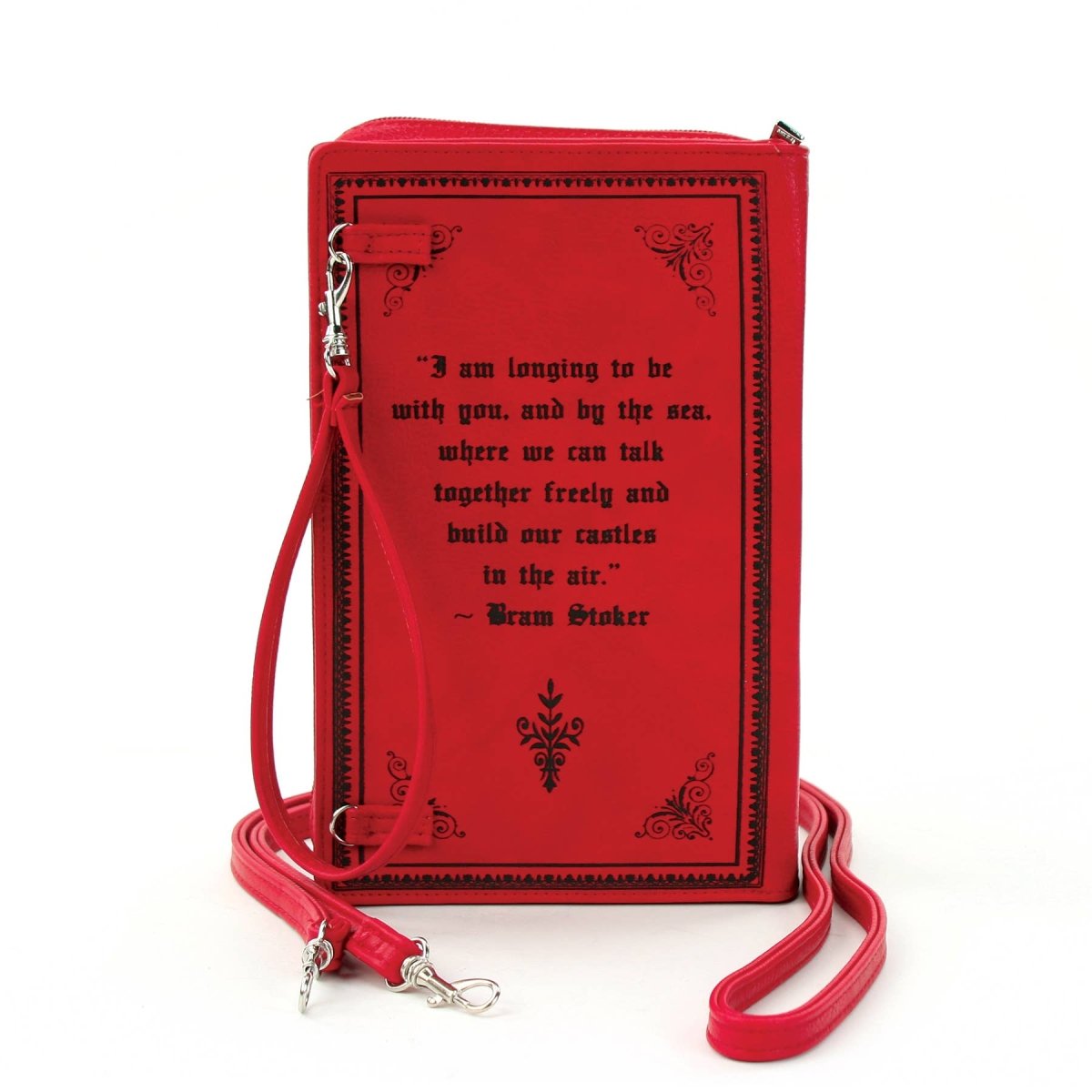 Dracula Book Cross Body Bag in Vinyl PRE ORDER - Daisy Mae Boutique
