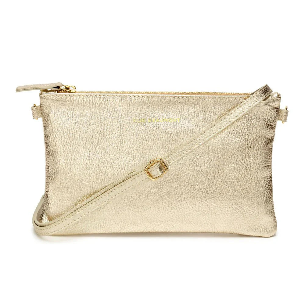Elie Beaumont Pouch Bag Gold - Daisy Mae Boutique
