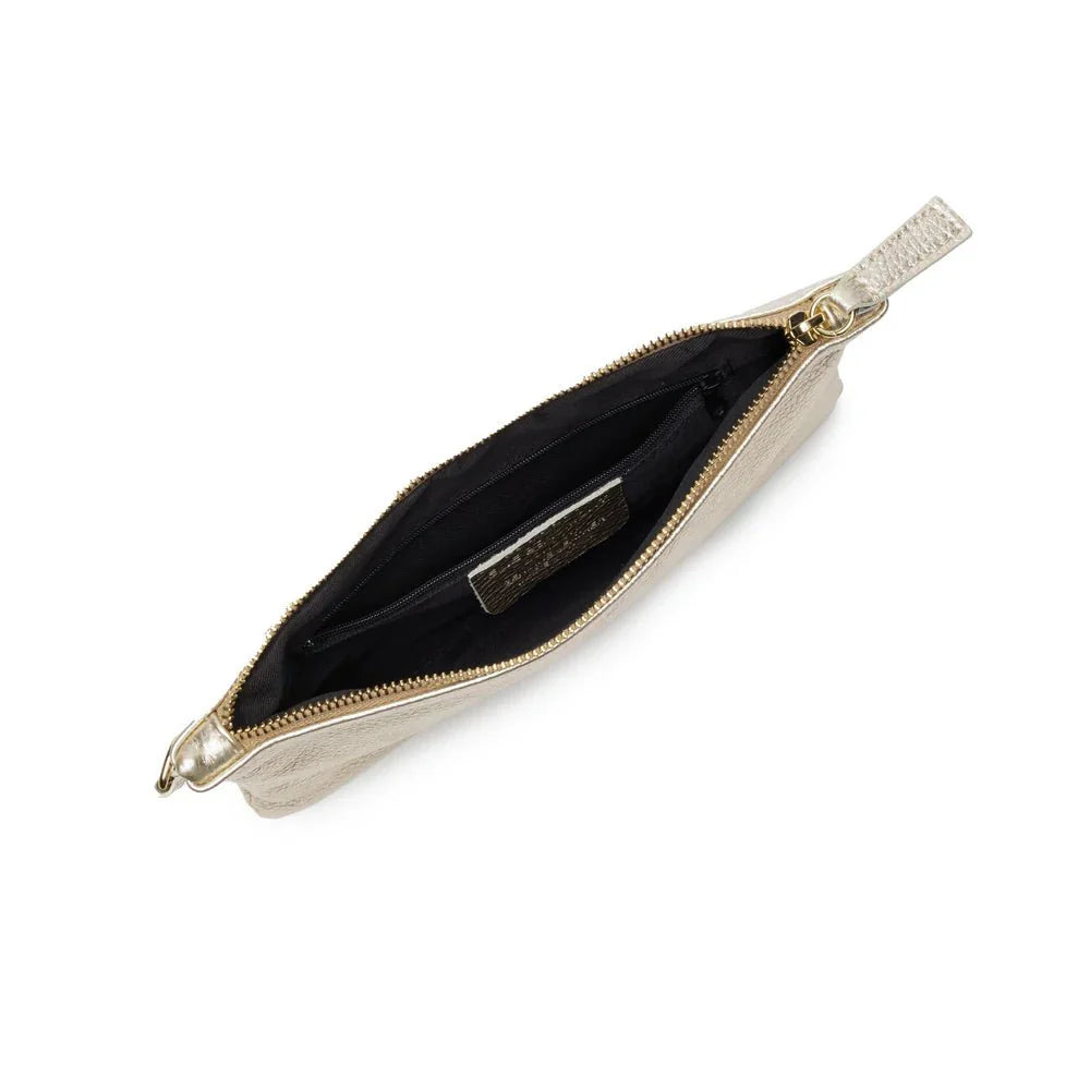 Elie Beaumont Pouch Bag Gold - Daisy Mae Boutique