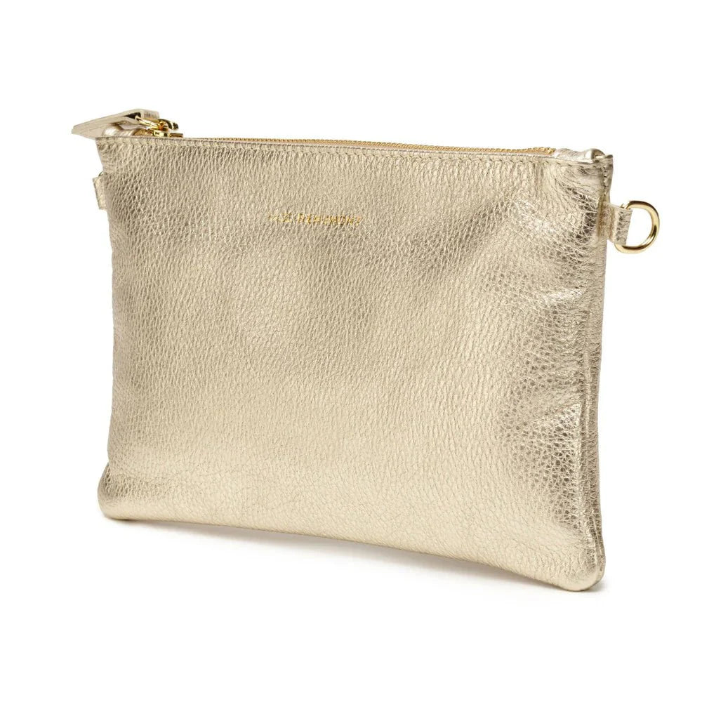 Elie Beaumont Pouch Bag Gold - Daisy Mae Boutique