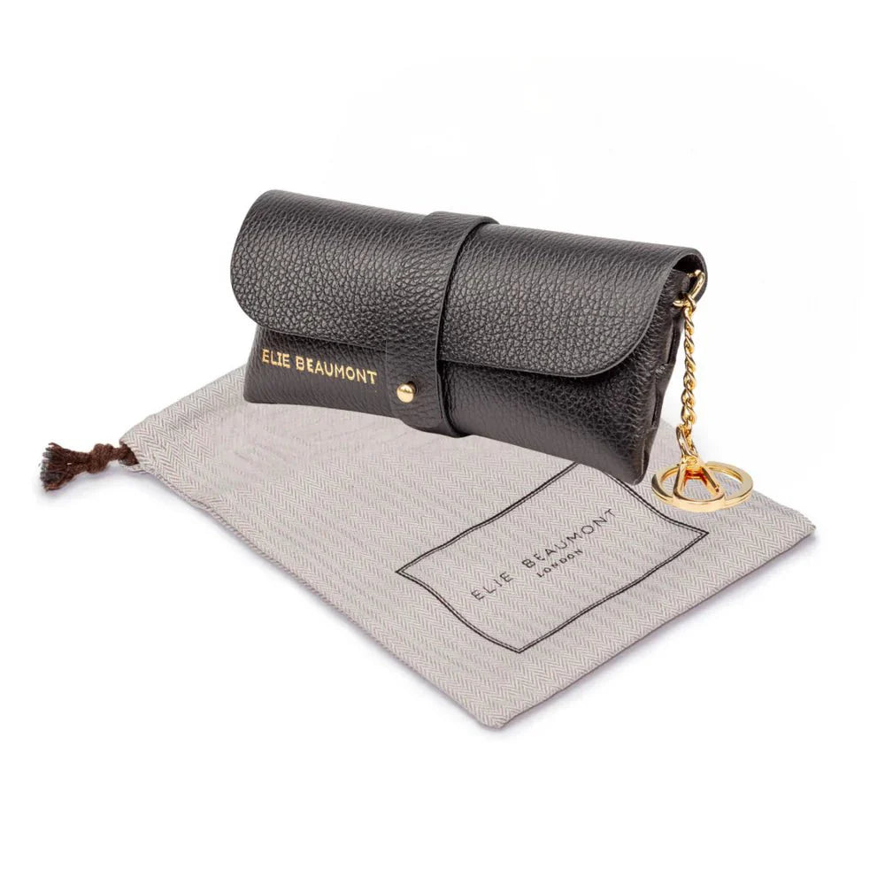 Elie Beaumont Spectacles/Sunglasses Case Black - Daisy Mae Boutique