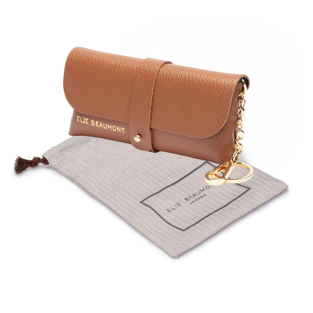 Elie Beaumont Spectacles/Sunglasses Case Tan - Daisy Mae Boutique