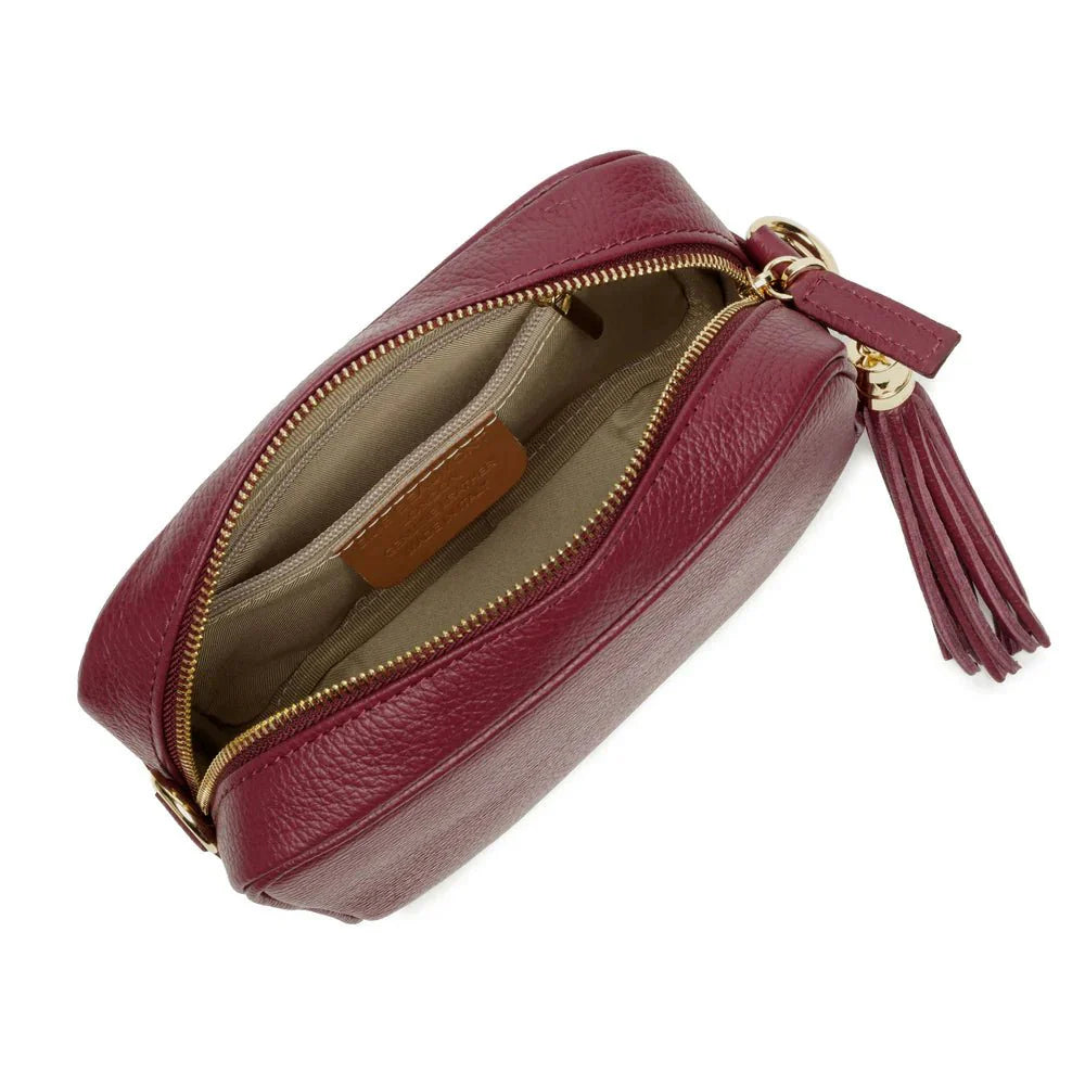 Elie Beaumont Wine Crossbody - Daisy Mae Boutique