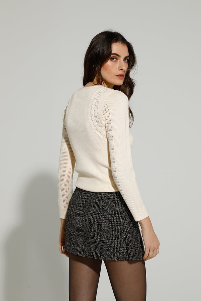 Goa Goa Babuyanes Tweed Skirt - Daisy Mae Boutique