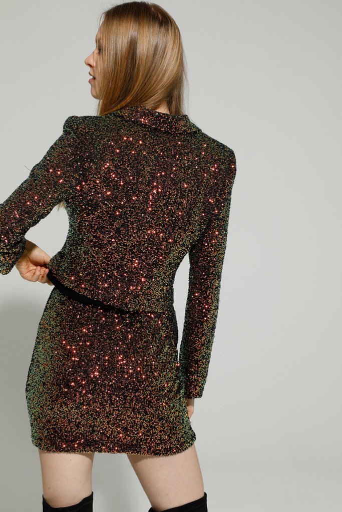 Goa Goa Bjorn Sequin Jacket - Daisy Mae Boutique