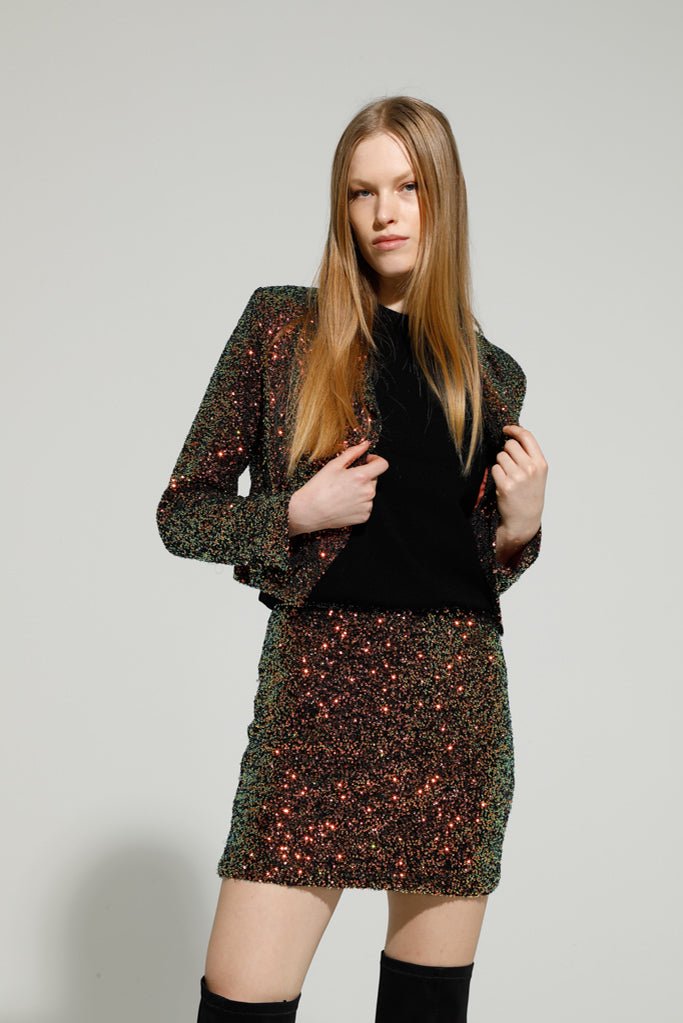 Goa Goa Bjorn Sequin Jacket - Daisy Mae Boutique