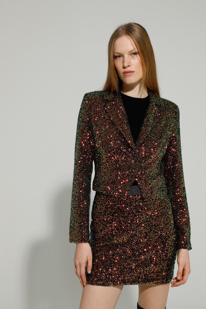 Goa Goa Bjorn Sequin Jacket - Daisy Mae Boutique