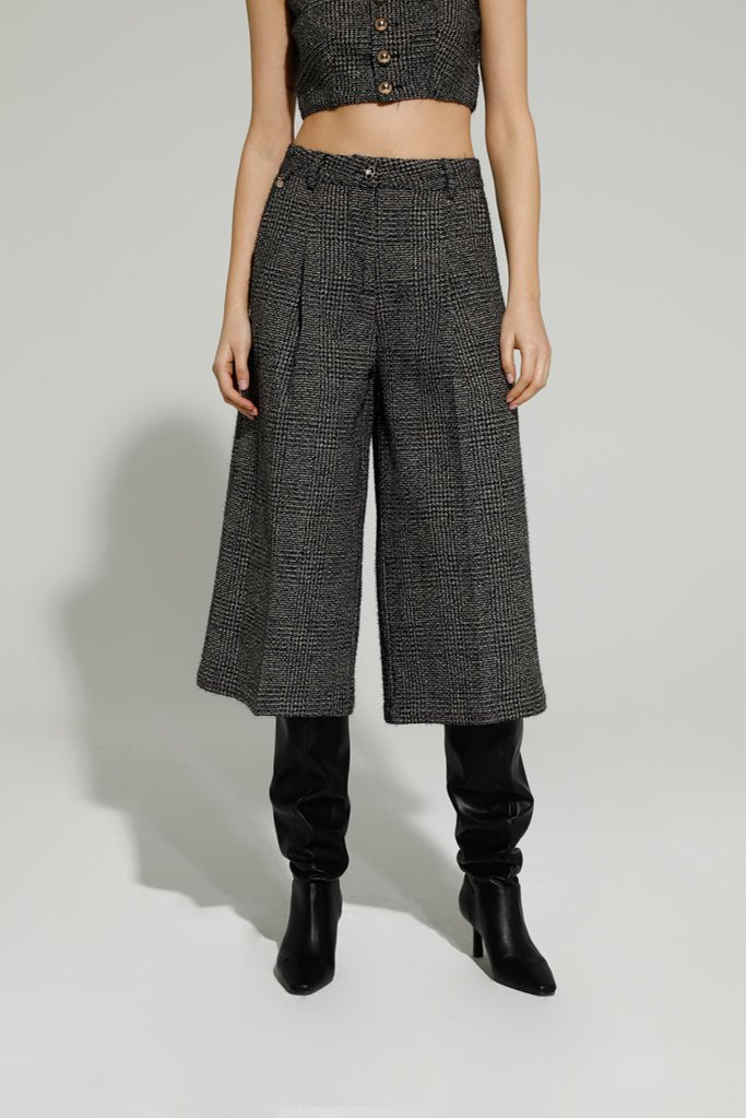Goa Goa Pulitzer Tweed Culottes - Daisy Mae Boutique