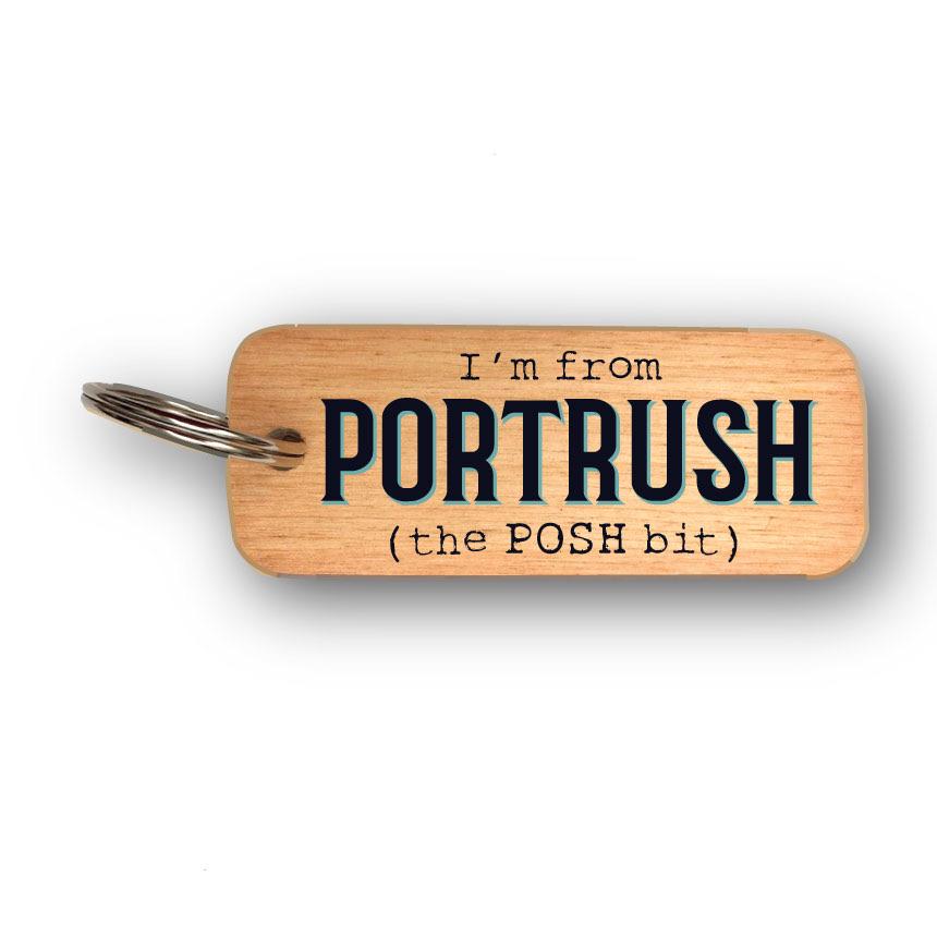 I’m from YOUR CHOICE ‘The Posh Bit’ Keyring - Daisy Mae Boutique