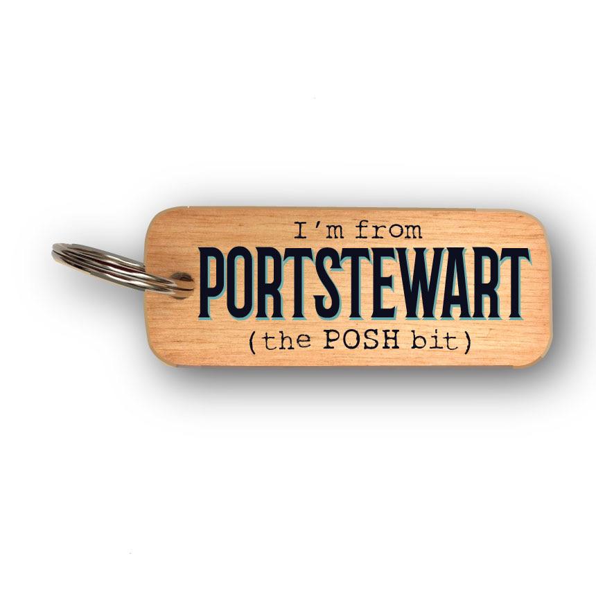 I’m from YOUR CHOICE ‘The Posh Bit’ Keyring - Daisy Mae Boutique