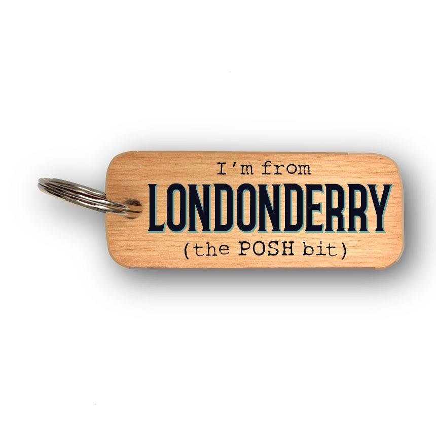 I’m from YOUR CHOICE ‘The Posh Bit’ Keyring - Daisy Mae Boutique