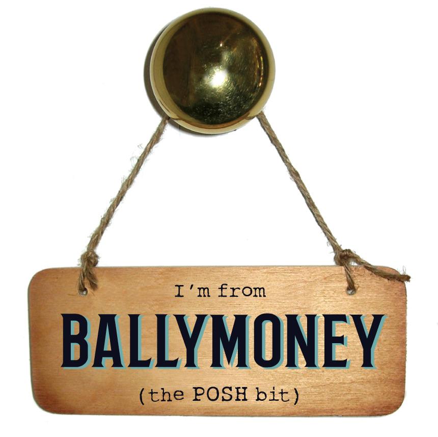 I’m from YOUR CHOICE ‘The Posh Bit’ Wooden Sign - Daisy Mae Boutique