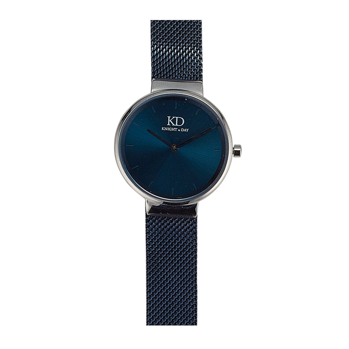 Knight and Day Blue Mesh Band Watch P552WLA - Daisy Mae Boutique