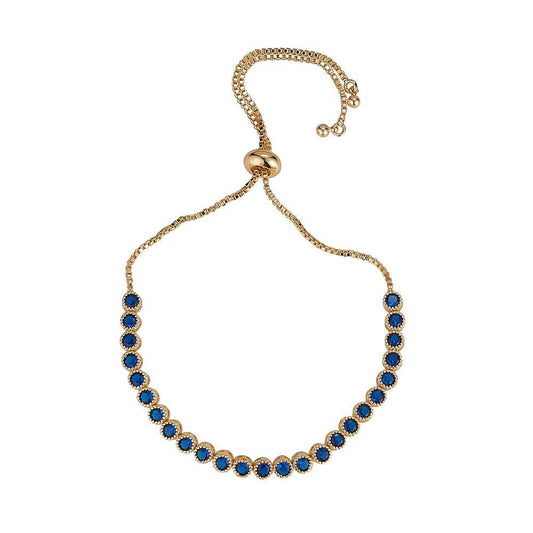 Knight and Day Mariana Sapphire Bracelet - Daisy Mae Boutique