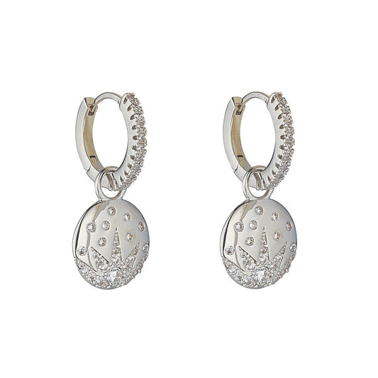 Knight & Day Brooklyn Rhodium Earrings P126EAP - Daisy Mae Boutique