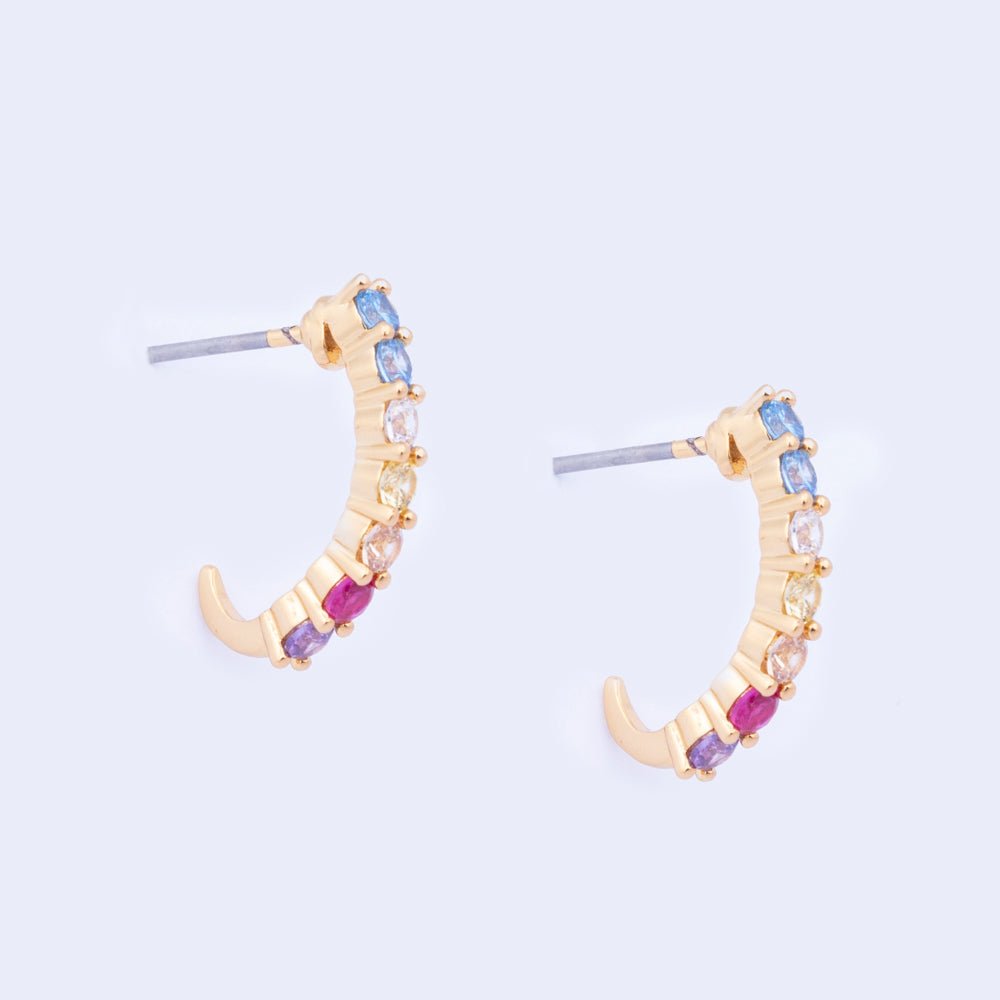 Knight & Day Multi Colour Earrings Q522ETR - Daisy Mae Boutique