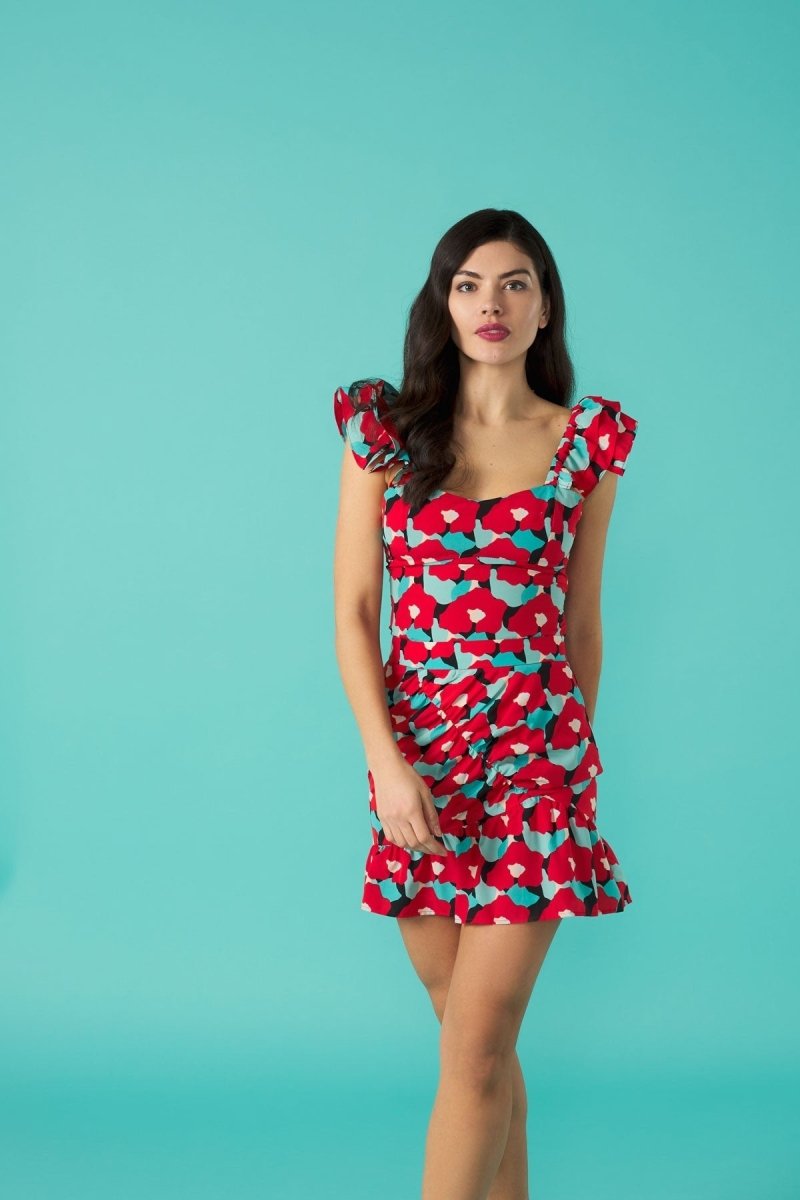Minueto Sendy Red Poppy Top - Daisy Mae Boutique