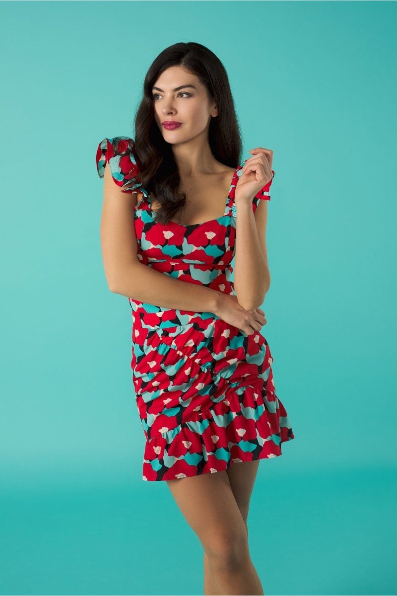 Minueto Sendy Red Poppy Top - Daisy Mae Boutique