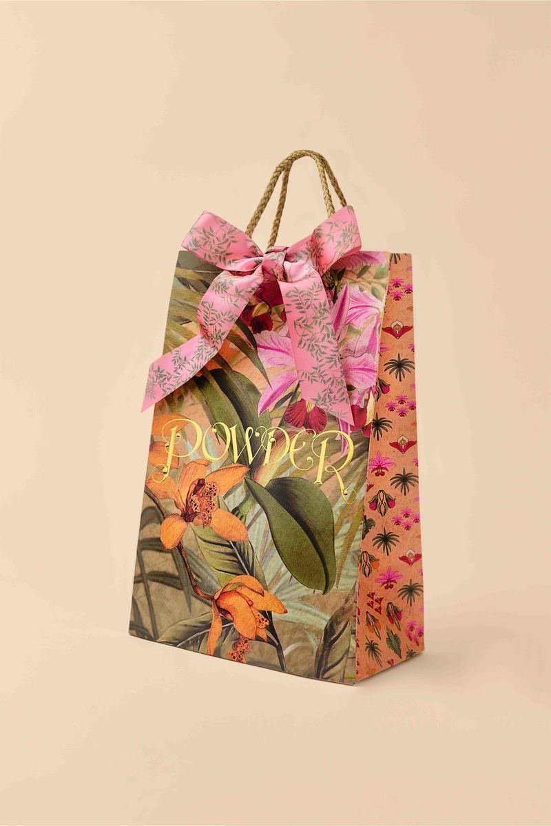 Powder 100% Silk Exotic Evening Scarf - Daisy Mae Boutique