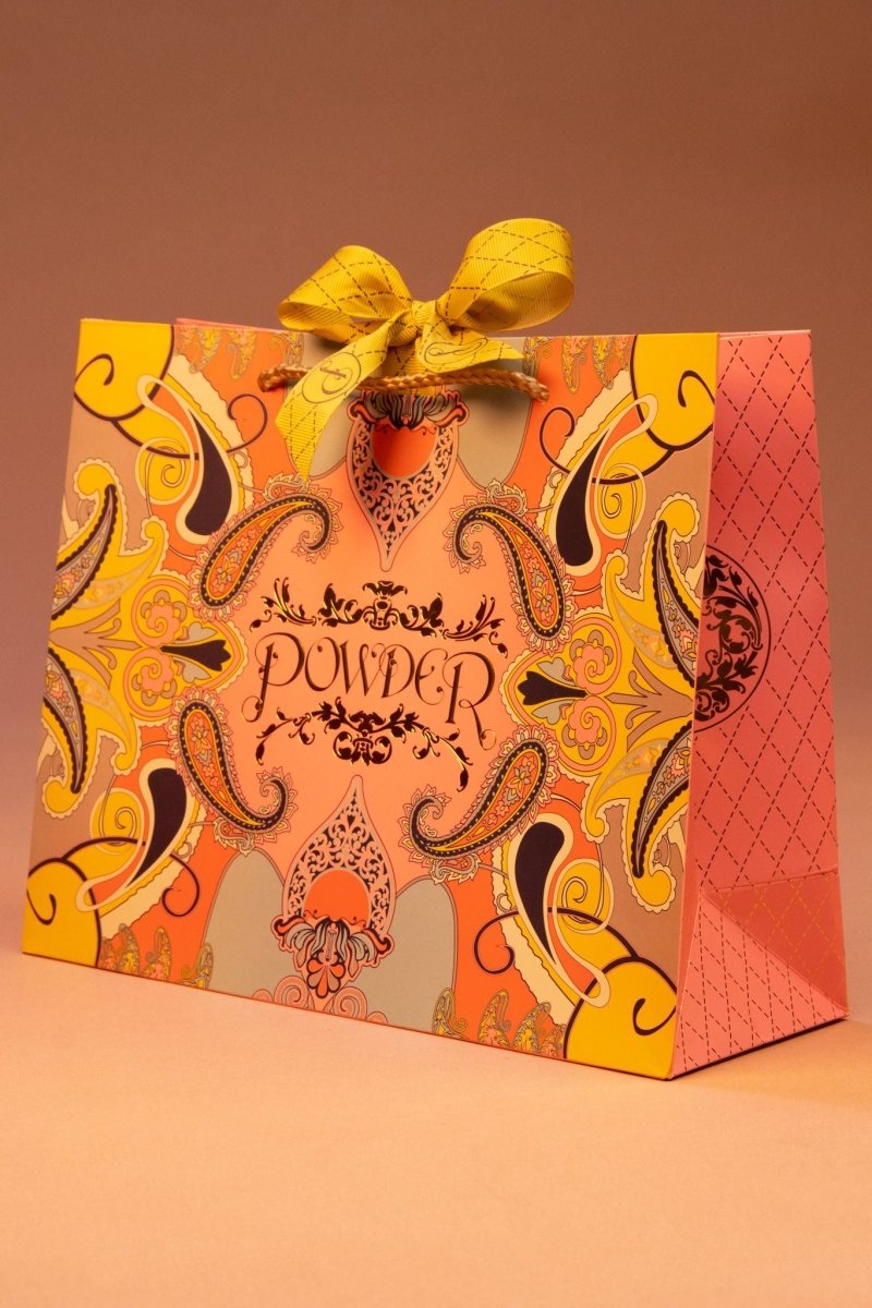 Powder Scandi Bambi Satin Square Scarf - Daisy Mae Boutique