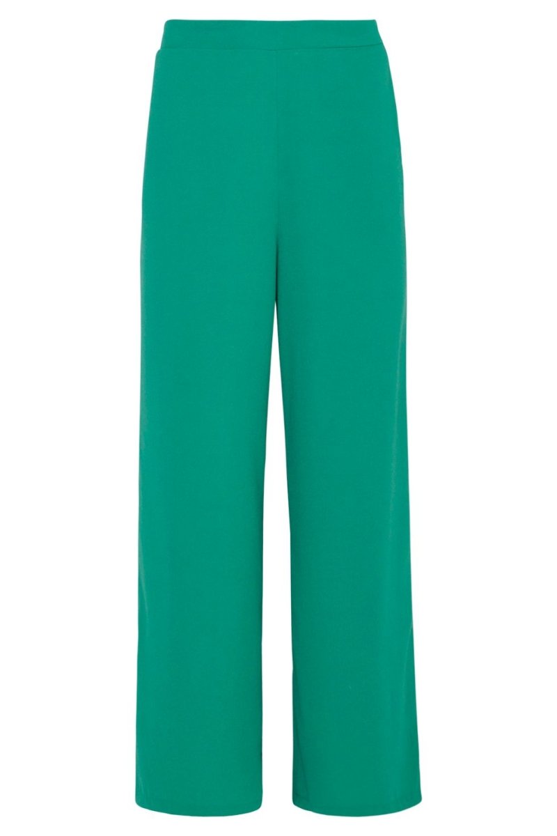 Smashed Lemon Green Trousers - Daisy Mae Boutique