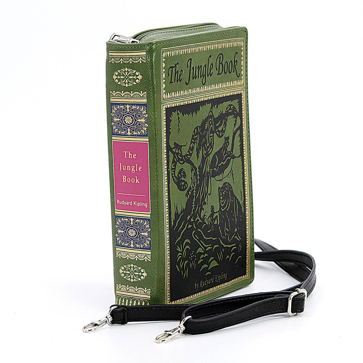 The Jungle Book Clutch Bag in Vinyl - Daisy Mae Boutique