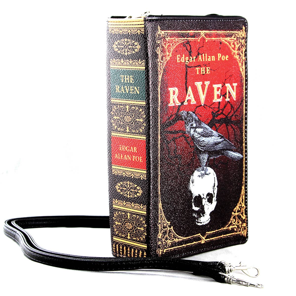 The Raven Vintage Book Clutch Bag in Vinyl PRE ORDER - Daisy Mae Boutique